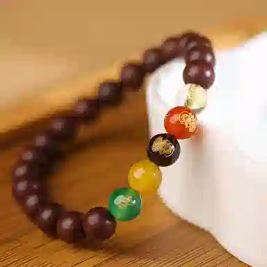 【过手留香】 指尖瑰宝 五路财神新中式国风文玩平安招财招桃花出游必备#好运 古法非遗手工制作 合香珠 手串 男女同款情侣款