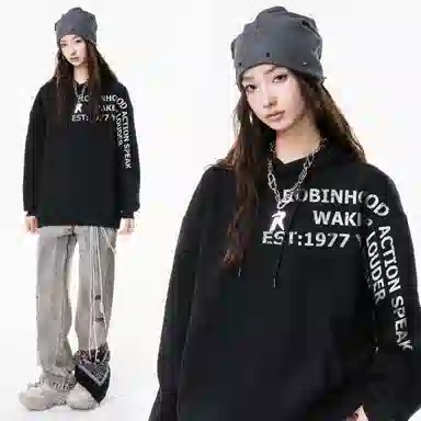 ROBINHOOD Logo Pullover Sweatshirt