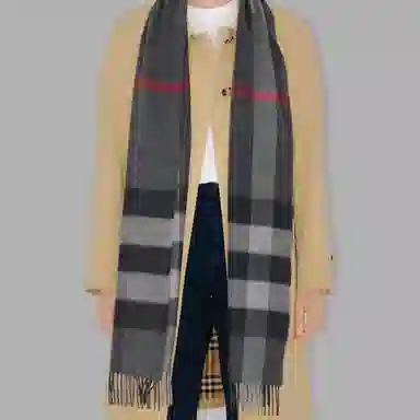 Burberry Scarf Carbon Grey