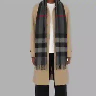 Burberry Scarf Carbon Grey