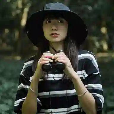 优幽兰 百搭休闲高级感大檐显脸小遮阳时尚小众设计感拼色户外登山帽防紫外线可调节 棉 防晒帽 男女同款情侣款