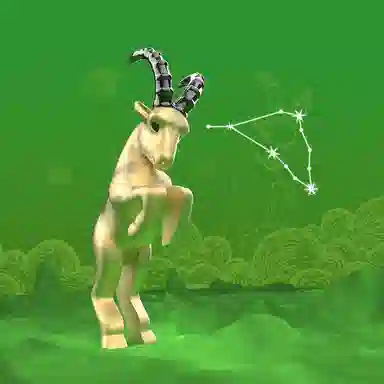 meta[l]morphose Capricorn Keychain Bag