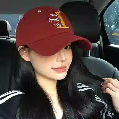 艾佳微 时尚大头围 破旧感遮阳防晒帽 旅行百搭 棉 鸭舌帽 男女同款情侣款