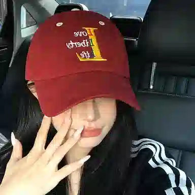 艾佳微 时尚大头围 破旧感遮阳防晒帽 旅行百搭 棉 鸭舌帽 男女同款情侣款