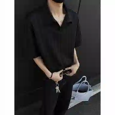 SOCKKEY ALLBLACKPolo