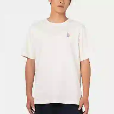 New Era Ivory Dodgers Logo Tee