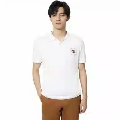 Tommy Hilfiger Logo Polo White