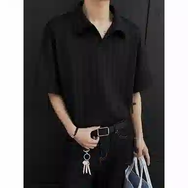 SOCKKEY ALLBLACKPolo