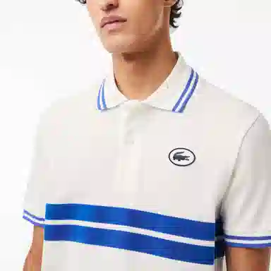 Lacoste Striped Polo Shirt