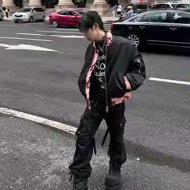 VIPGOOSE vintagecleanfitbomber