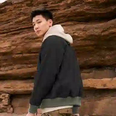 AKCLUB MA-1 Canvas Bomber Jacket