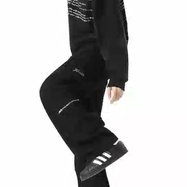 王者荣耀 鲁班七号星空梦想款 美式复古高街潮流工装多口袋设计宽松百搭日常校园青春通勤舒适柔软透气中腰经典直筒休闲裤 男女同款