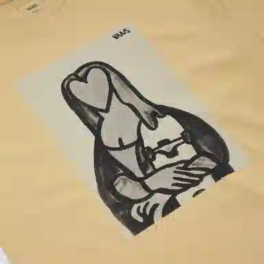 Vans x Asian Artist Collection SS24 Pullover Tee Khaki