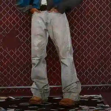 SOD Co. Vintage Flare Jeans Grey