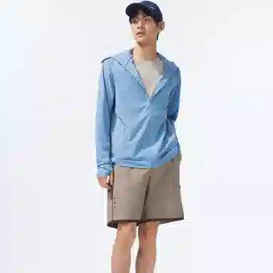 蕉下 超透气全遮光防紫外线凉感吸湿速干宽松利落高弹性 户外休闲通勤 防晒服 男款