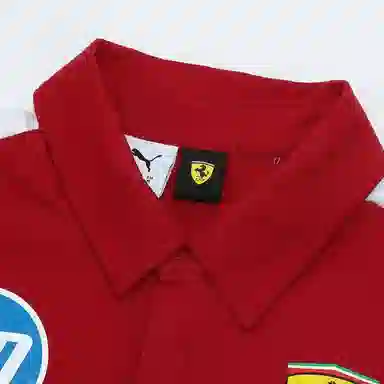 PUMA Ferrari Racing Polo Deep Red