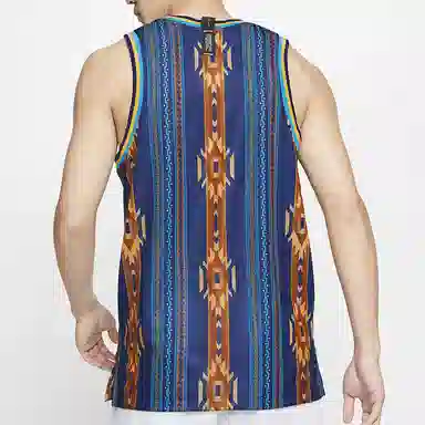 Nike DRI-FIT Basketball Jersey Blue