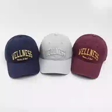 钓鱼熊 韩版加深软顶百搭大头围运动宽檐显脸小 棉 鸭舌帽 男女同款情侣款