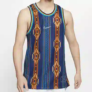 Nike DRI-FIT Basketball Jersey Blue