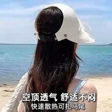 啄木鸟 可挂口罩 可扎马尾 遮阳防紫外线 聚酯纤维 渔夫帽 女款