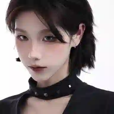 丹琴 绿眼灵蛇形独特耳扣小众设计感高级耳钉潮酷帅圈圈耳圈轻奢百搭本命年耳饰 合金 耳环 男女同款情侣款