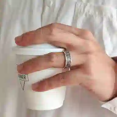 IDEAGEMER Eye of God Ring