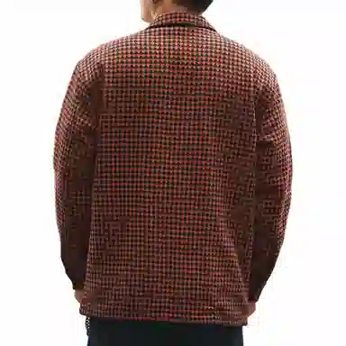 格蓝鹿 时尚百搭宽松提花长袖衬衫 男款