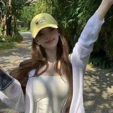 艾佳微 日常韩系简约可爱三只小熊防晒遮阳大头围显脸小大学生户外出行帽 棉 鸭舌帽 男女同款情侣款