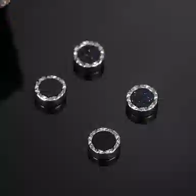 色菲尔 潮人简约现代甜酷风 小众高级设计感 无耳洞可戴 磁吸 合金 耳夹 男女同款情侣款