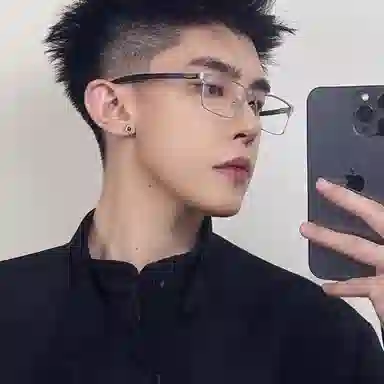 色菲尔 八芒星 街头嘻哈时尚百搭精致轻奢高级感 合金 耳钉 男女同款情侣款