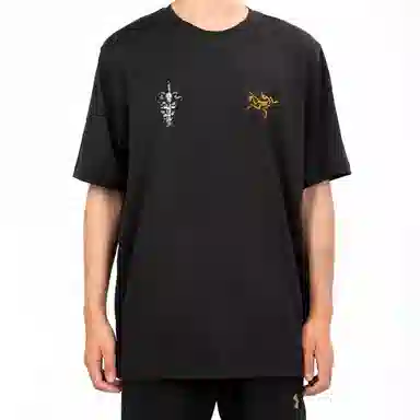 Arcteryx Multi Bird Logo Ss Black