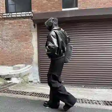 ROSECREED Bomber Jacket Black