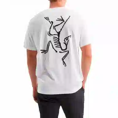 Arcteryx Multi Bird Logo Ss White