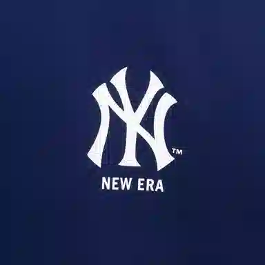 New Era x MLB Yankees Navy Tee