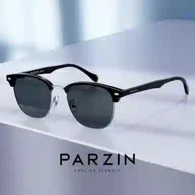 PARZIN Classic Business Browline Sunglasses