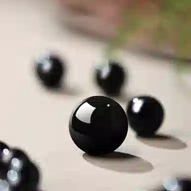 易明居 新中式招财暴富 五路财神  时来运转 小众轻奢百搭高级感串珠 水逆退散 转运珠#好运 黑曜石 手串 男女同款情侣款