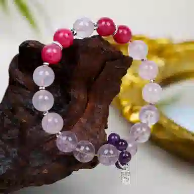 千玺世家 九紫离火运 做个富婆 好运正缘桃花学业上岸前程似锦紫气东来疗愈 紫水晶 手串 女款