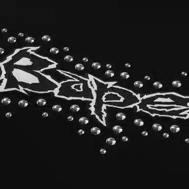 A BATHING APE SS24 Studded Letter T-Shirt