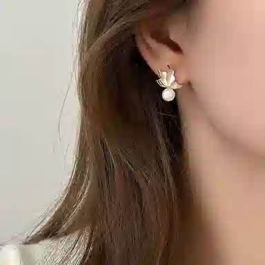 彤彤兔 优雅风独特设计高级感 合金 耳环 女款