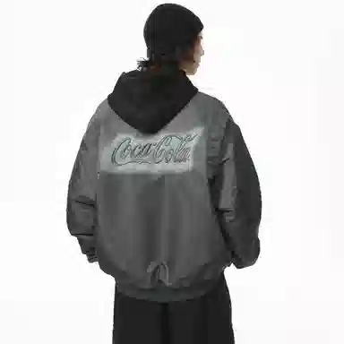 Coca-Cola Bomber Jacket Black