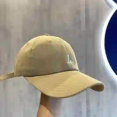 优幽兰 复古休闲运动风韩版字母刺绣户外防紫外线校园风穿搭 棉 聚酯纤维 鸭舌帽 女款