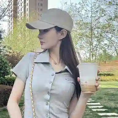 优幽兰 复古休闲运动风韩版字母刺绣户外防紫外线校园风穿搭 棉 聚酯纤维 鸭舌帽 女款