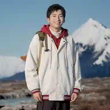 国际米兰足球俱乐部 美式纯色假两件连帽落肩长袖夹克外套 男女同款