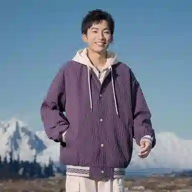 国际米兰足球俱乐部 美式纯色假两件连帽落肩长袖夹克外套 男女同款