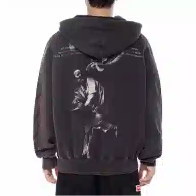 OFF-WHITE Letter Print Hoodie