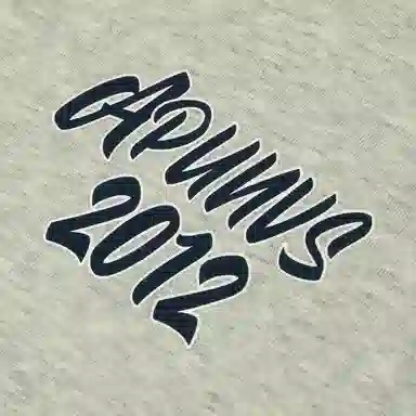 Aape SS24 Basketball Badge T-Shirt Grey