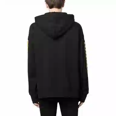 Versace Jeans Hooded Sweater Black