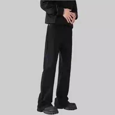 GURBAKS Retro Slim Flare Jeans Black