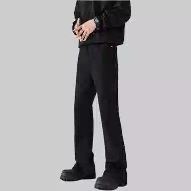 GURBAKS Retro Slim Flare Jeans Black