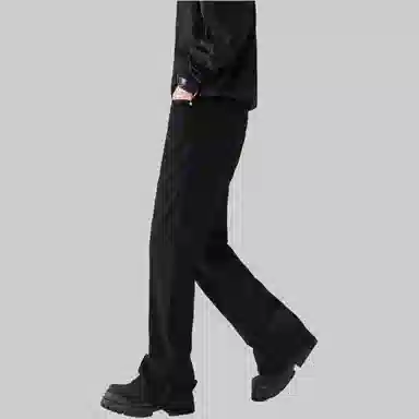 GURBAKS Retro Slim Flare Jeans Black